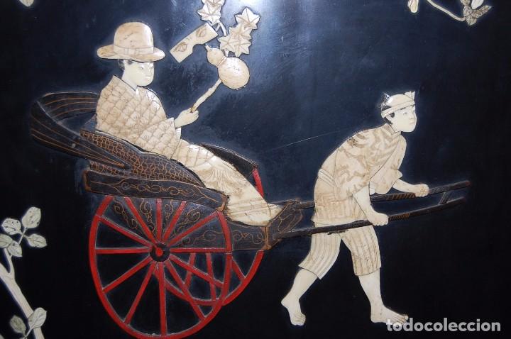 Arte: PLAFON JAPONES FINALES XIX . - Foto 5