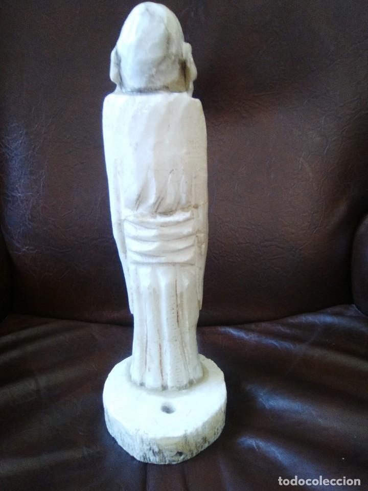 Arte: Monge chino de alabastro. - Foto 3