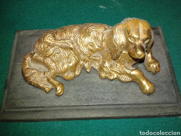 Arte: FIGURA BRONCE PERRO LABRADOR - Foto 1