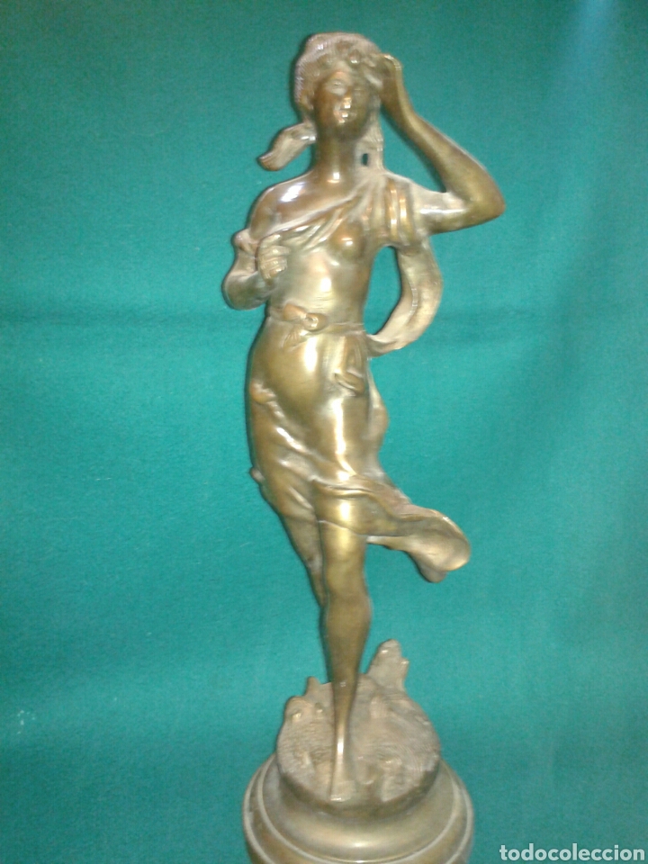 Arte: FIGURA BRONCE MUJER - Foto 2