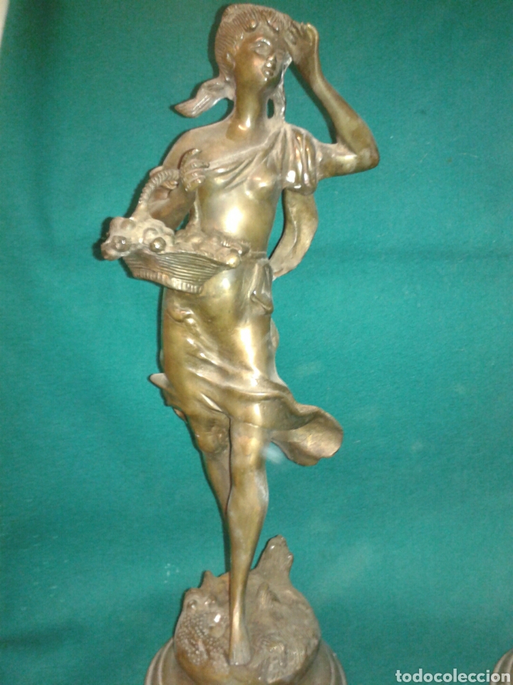 Arte: FIGURA BRONCE MUJER - Foto 3