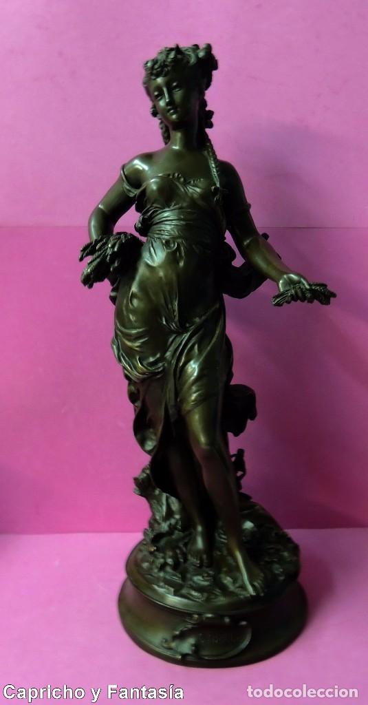 Arte: Diosa Cibeles en bronce n&ordm; 2060 - Foto 1