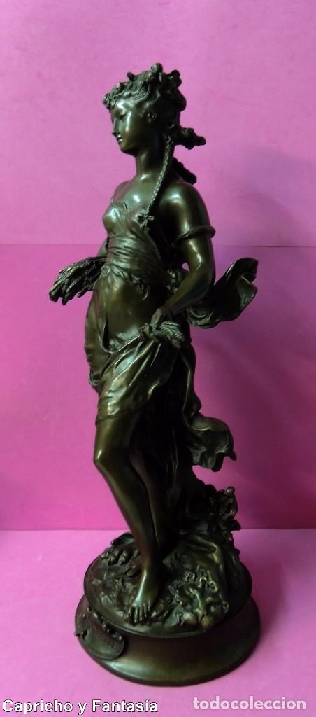 Arte: Diosa Cibeles en bronce n&ordm; 2060 - Foto 2