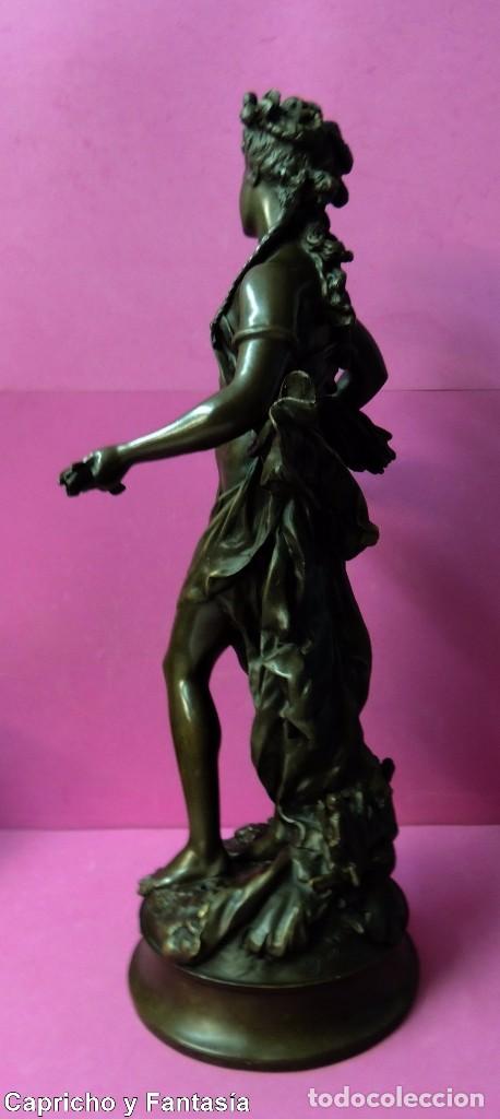 Arte: Diosa Cibeles en bronce n&ordm; 2060 - Foto 3