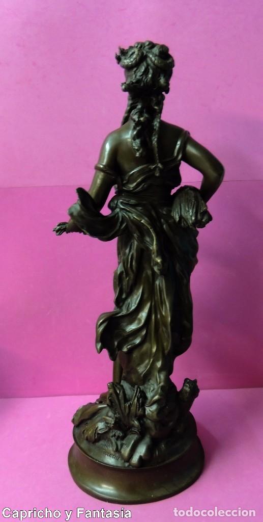 Arte: Diosa Cibeles en bronce n&ordm; 2060 - Foto 4