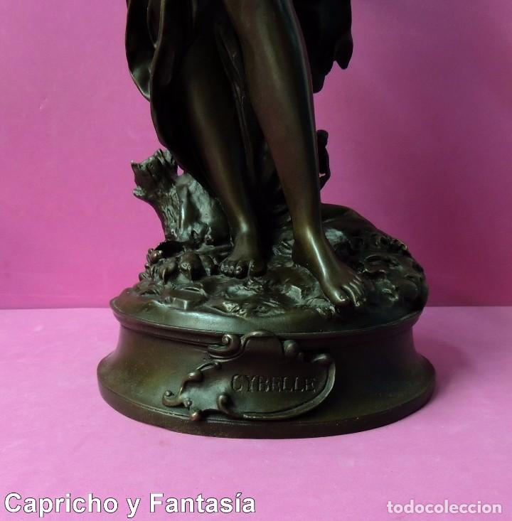 Arte: Diosa Cibeles en bronce n&ordm; 2060 - Foto 9