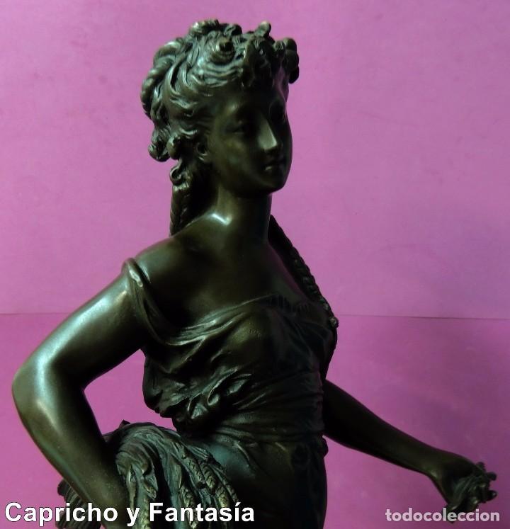Arte: Diosa Cibeles en bronce n&ordm; 2060 - Foto 16