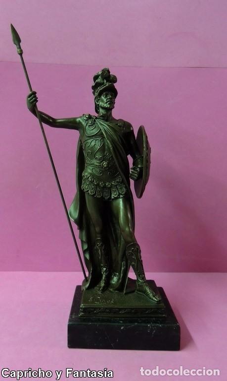 Arte: Guerrero en bronce n&ordm; 2126 - Foto 1