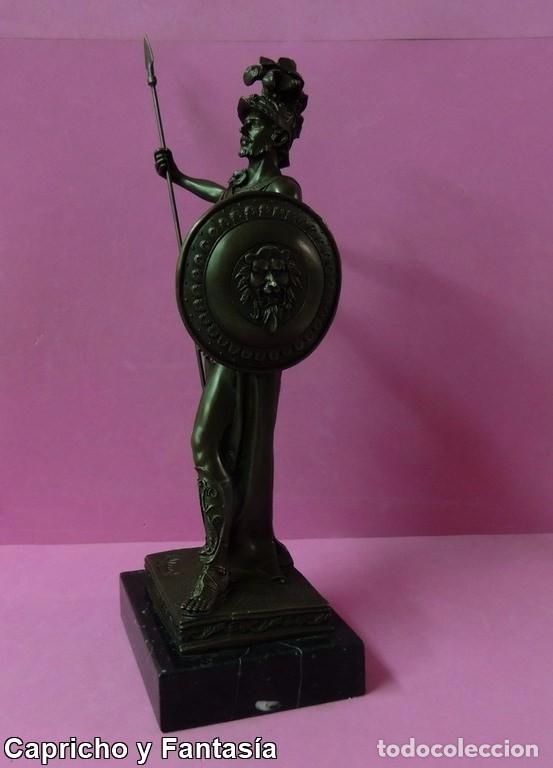 Arte: Guerrero en bronce n&ordm; 2126 - Foto 4