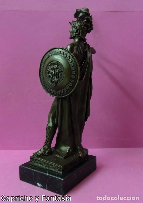 Arte: Guerrero en bronce n&ordm; 2126 - Foto 7