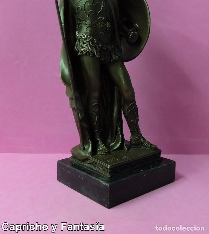 Arte: Guerrero en bronce n&ordm; 2126 - Foto 18