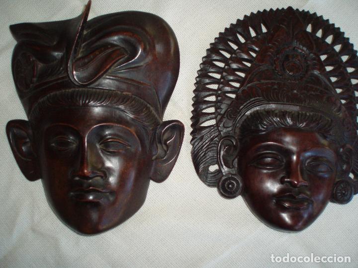 Arte: Mascaras BALI en teka - Foto 1
