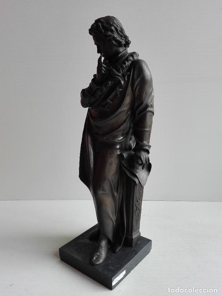 Arte: FIGURA EN BRONCE FRANCES - Foto 2