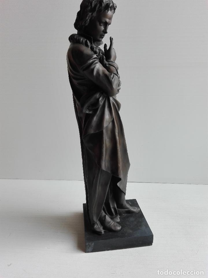 Arte: FIGURA EN BRONCE FRANCES - Foto 4