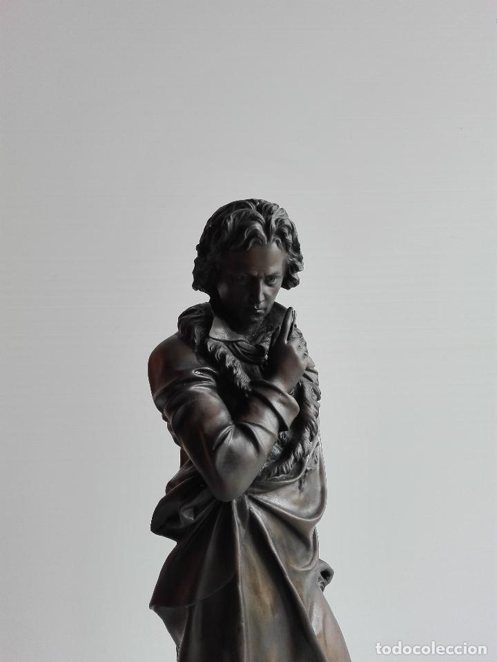 Arte: FIGURA EN BRONCE FRANCES - Foto 6