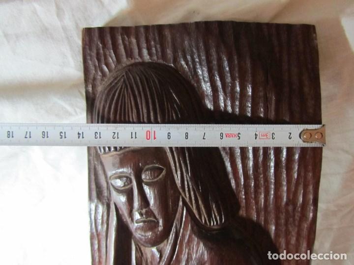 Arte: Relieve tallado en madera tabla - Foto 4