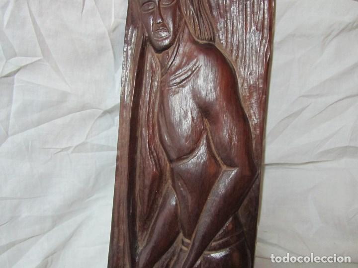 Arte: Relieve tallado en madera tabla - Foto 7