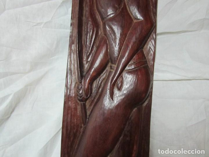 Arte: Relieve tallado en madera tabla - Foto 8