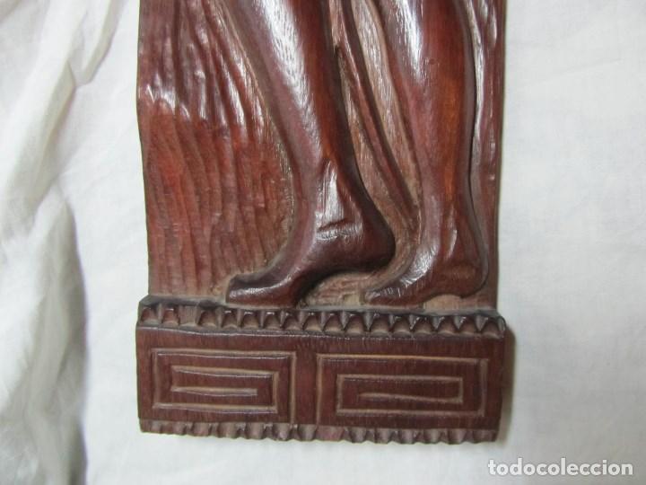Arte: Relieve tallado en madera tabla - Foto 10