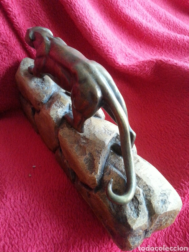 Arte: BRONCE PANTERA VINTAGE - Foto 2