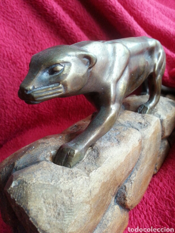 Arte: BRONCE PANTERA VINTAGE - Foto 3