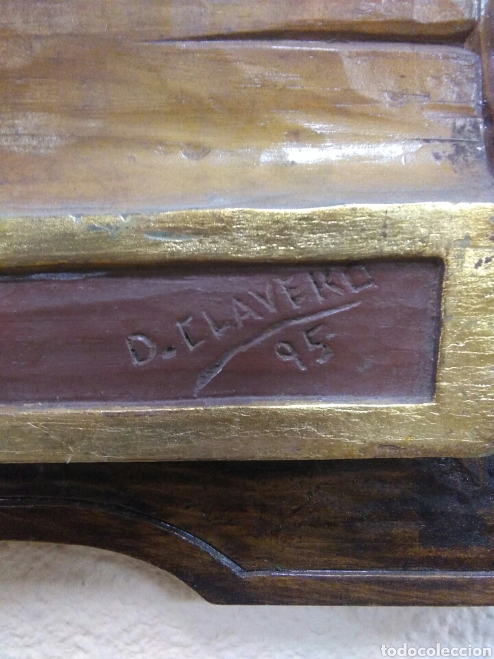 Arte: Relieve de madera firmado - Foto 2