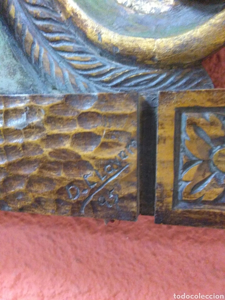 Arte: Acrotera romana de madera - Foto 3
