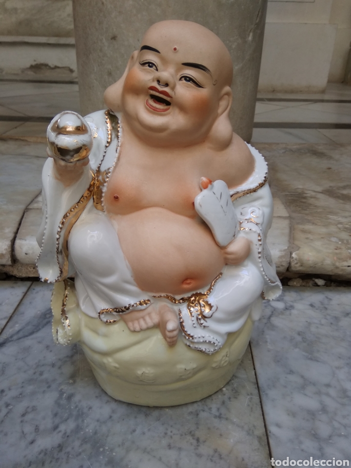 Arte: Budda de porcelana - Foto 1