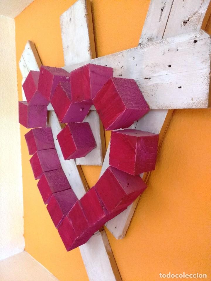 Arte: Cuadro escultura coraz&oacute;n - Foto 6
