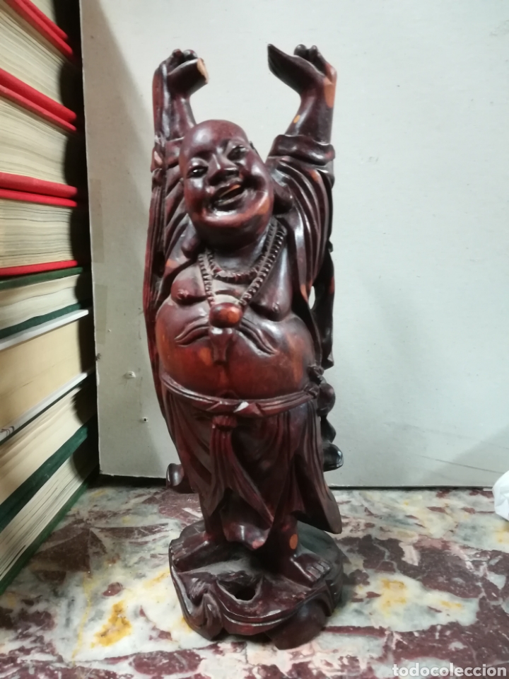 Arte: Budas de madera XIX - Foto 1