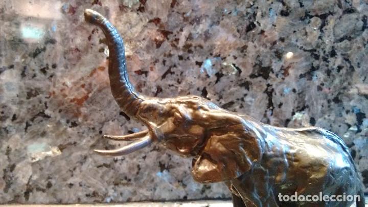 Arte: ELEFANTE BRONCE PEQUE&Ntilde;O - Foto 1
