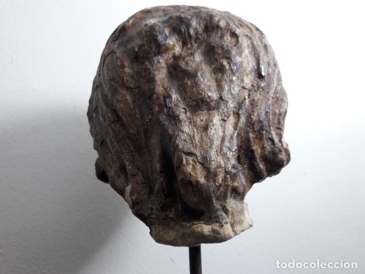 Arte: Cabeza piedra g&oacute;tica. - Foto 4