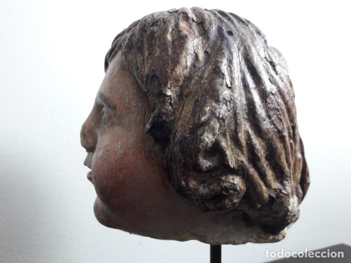 Arte: Cabeza piedra g&oacute;tica. - Foto 5