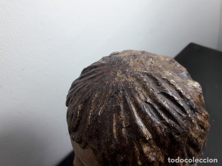 Arte: Cabeza piedra g&oacute;tica. - Foto 6