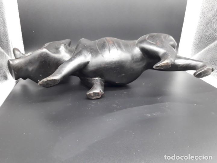 Arte: Jabali tallado madera - Foto 5