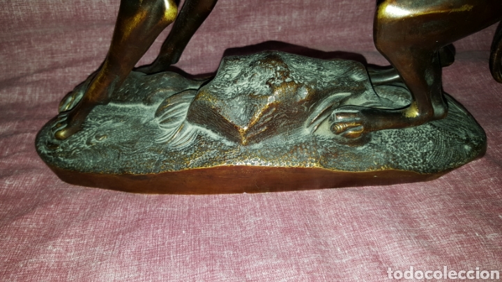 Arte: GALGO CON LIEBRE, DE BRONCE - Foto 10