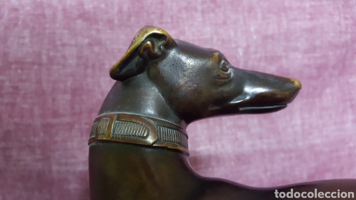 Arte: GALGO CON LIEBRE, DE BRONCE - Foto 11
