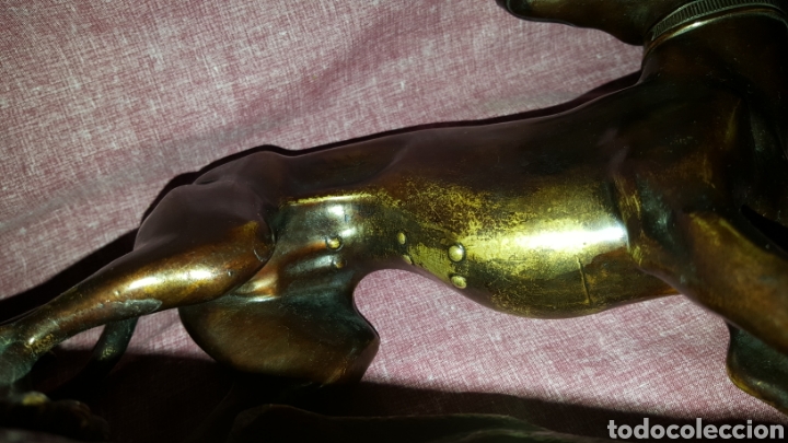 Arte: GALGO CON LIEBRE, DE BRONCE - Foto 19