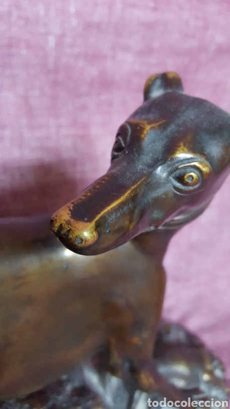 Arte: GALGO CON LIEBRE, DE BRONCE - Foto 22