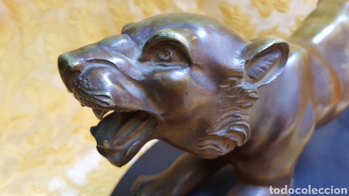 Arte: PANTERA AL ACECHO, DE BRONCE - Foto 8