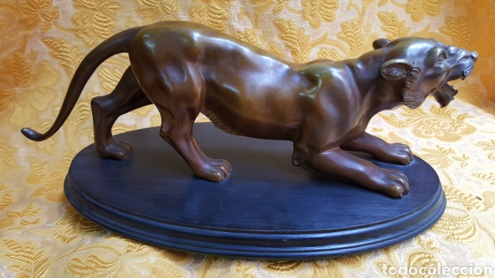 Arte: PANTERA AL ACECHO, DE BRONCE - Foto 12