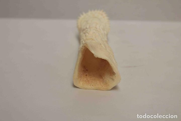 Arte: FIGURA TALLADA HUESO TIBIA - Foto 7