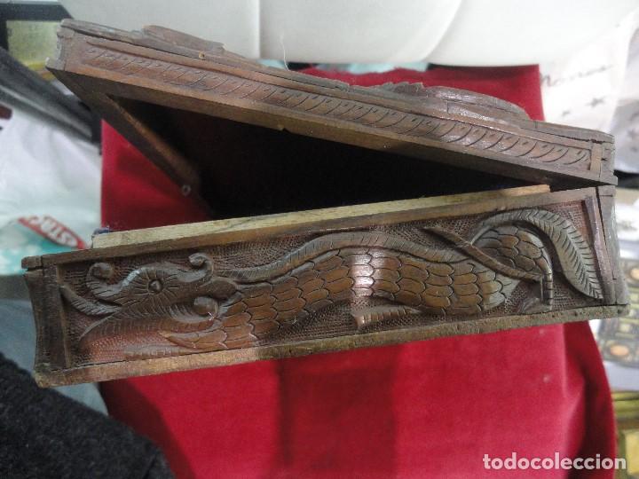 Arte: CAJA TALLADA CHINA - Foto 4