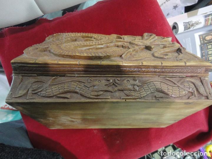 Arte: CAJA TALLADA CHINA - Foto 5