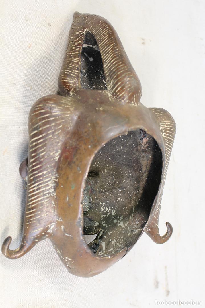 Arte: mascara de bronce - Foto 3