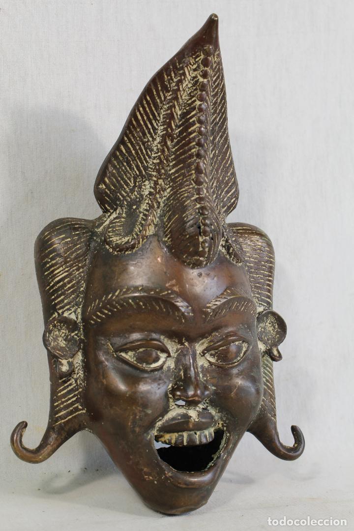 Arte: mascara de bronce - Foto 5