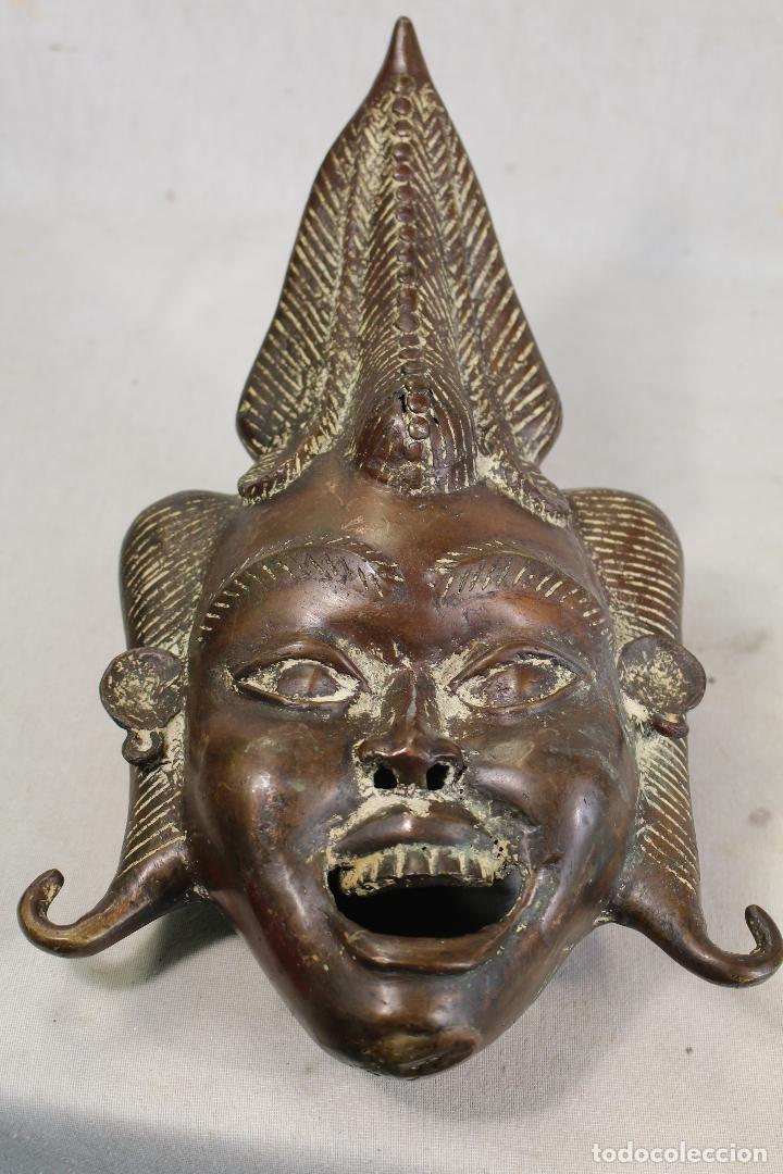 Arte: mascara de bronce - Foto 6