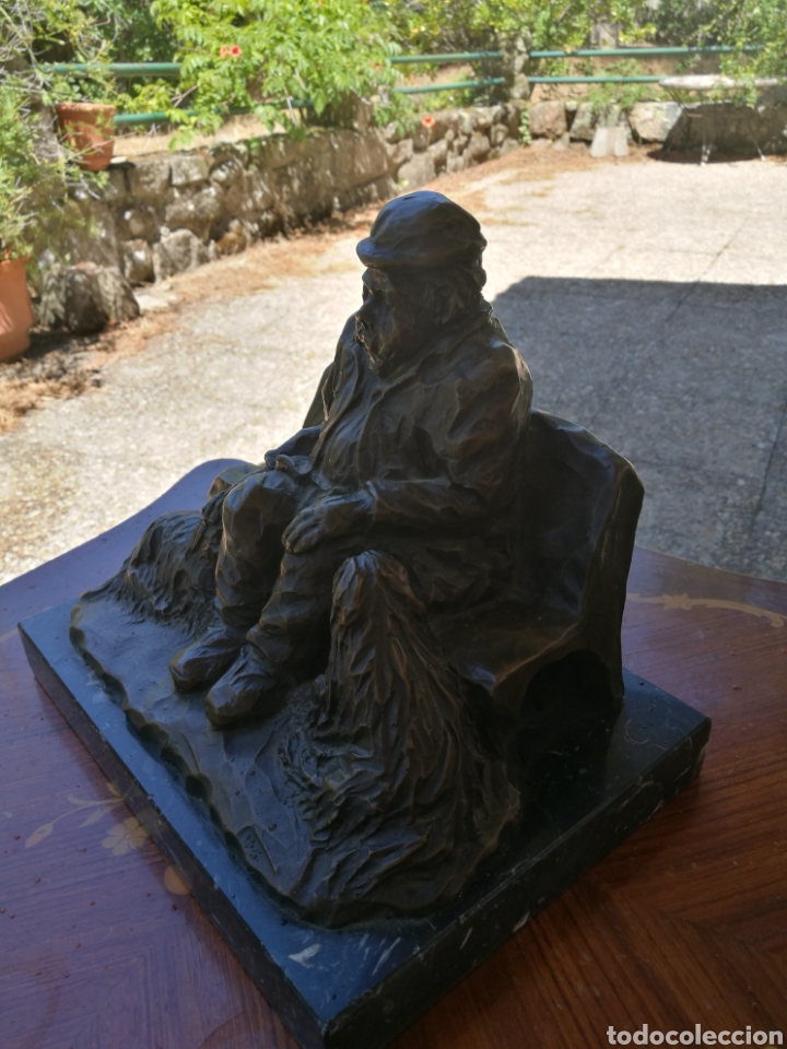 Arte: Bronce viejo con perros - Foto 5