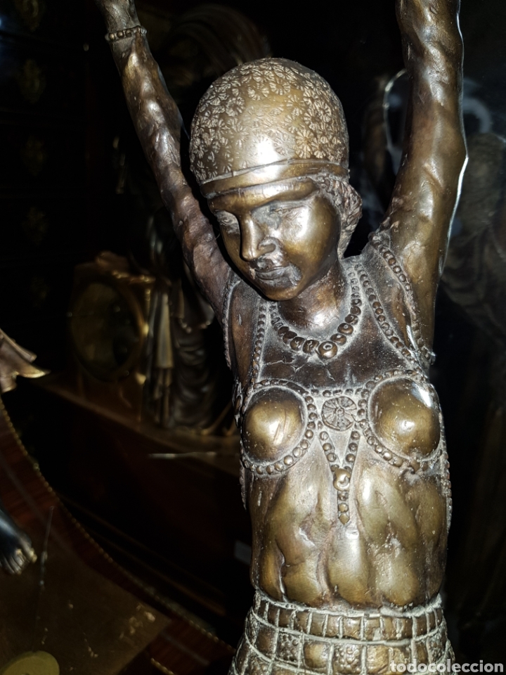Arte: ESCULTURA DE BRONCE ( 59 cm) - Foto 3