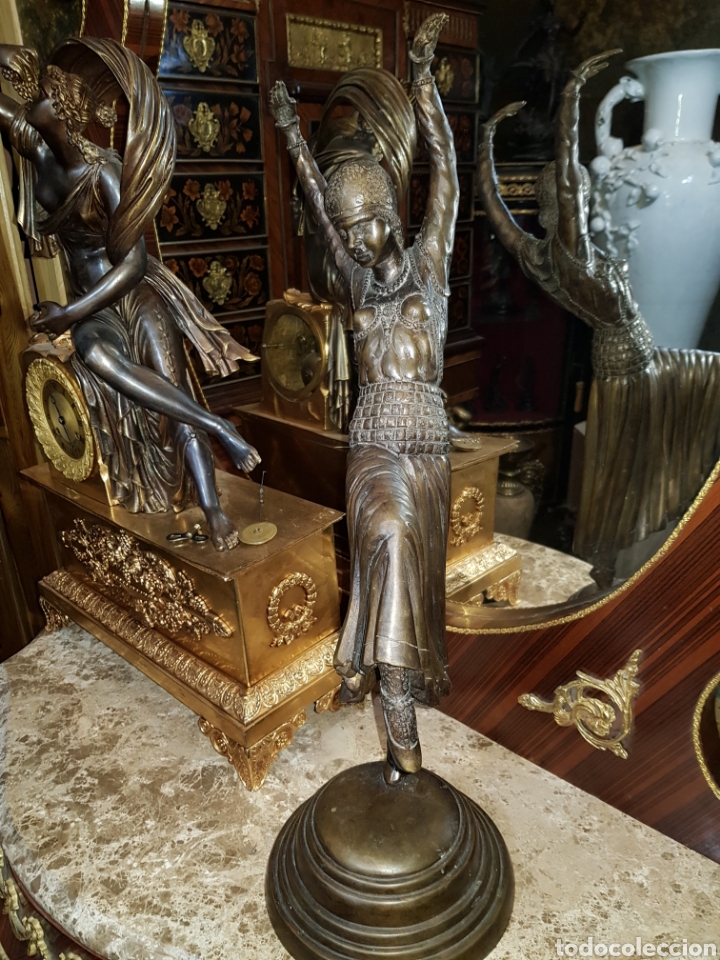 Arte: ESCULTURA DE BRONCE ( 59 cm) - Foto 4